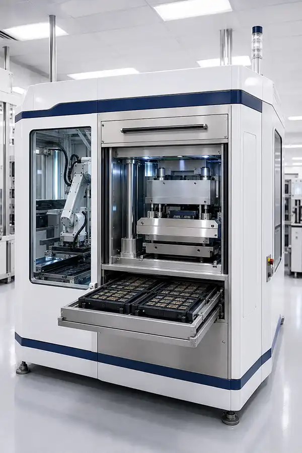 Semiconductor molding and encapsulation equipment for package protection
