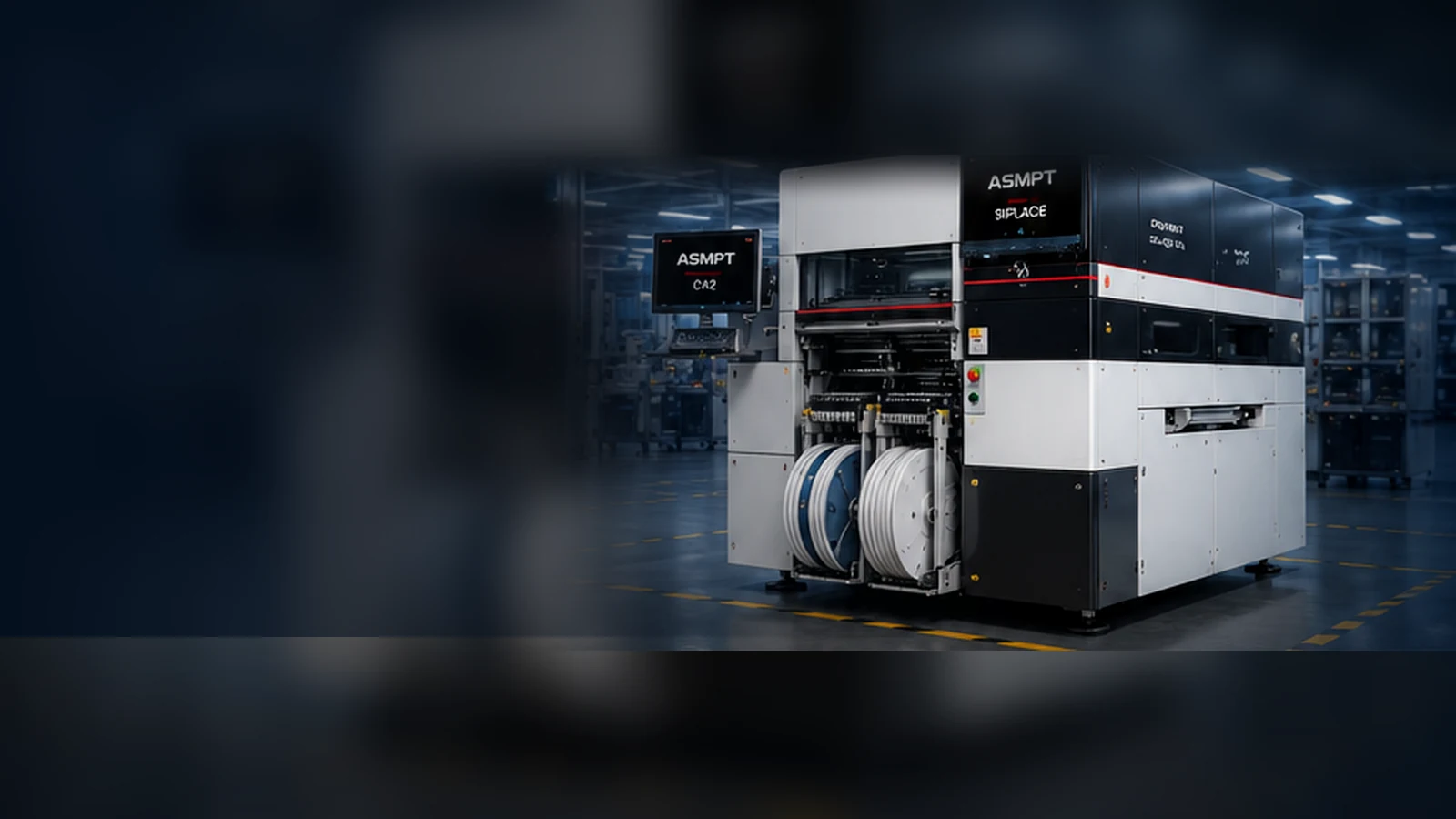 ASMPT SIPLACE CA2 hybrid SMT and direct wafer die placement machine
