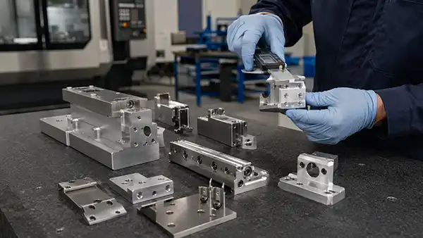 CNC machining interface parts for a custom vibratory bowl feeder project