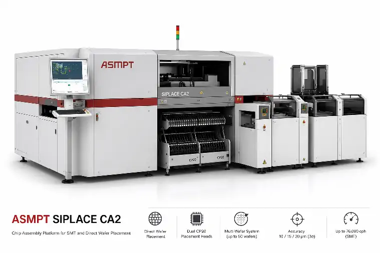 asmpt siplace ca2 sip placement machine asmpt siplace ca2 sip placement machine