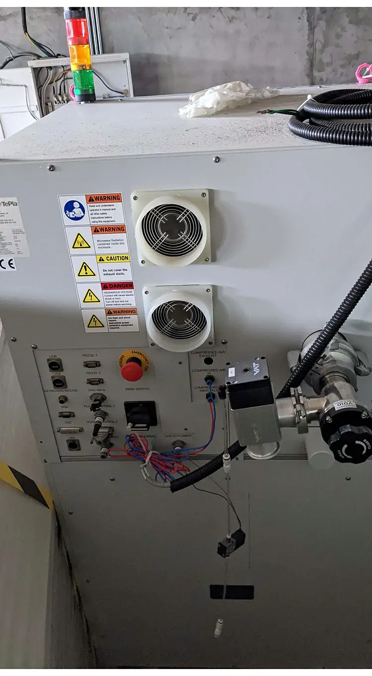GIGAbatch 360M microwave plasma process chamber GIGAbatch 360M microwave plasma process chamber